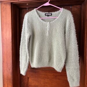 Sweet & Simple Women's Cozy Green Sweater